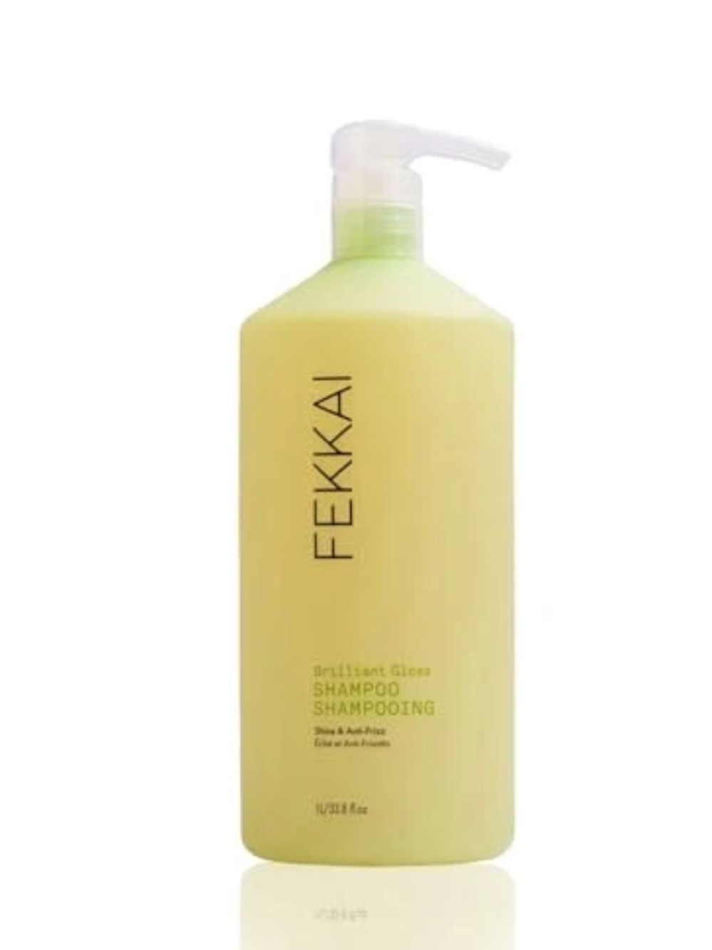 Fekkai Brilliant Gloss Shampoo 33.8 Fl Oz - 1L, Sulfate-Free, Vegan